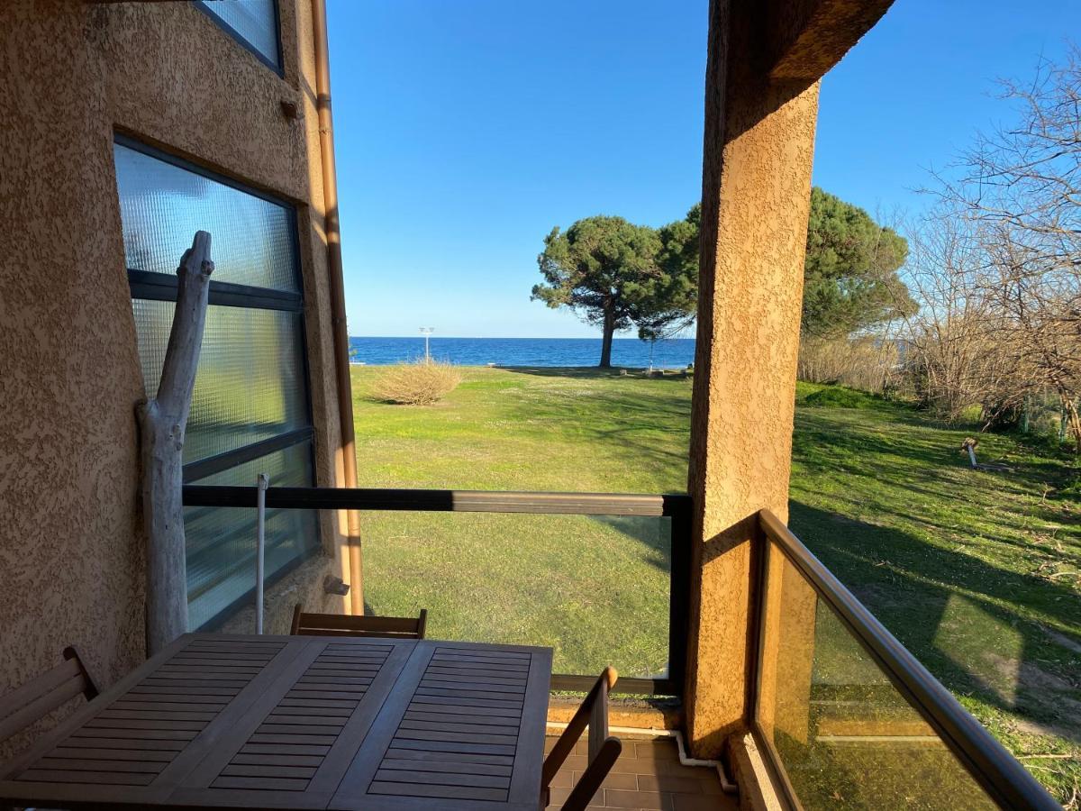 Residence Santa Lucia, Studio Avec Piscine , Vue Mer Et Pied Dans L'Eau , Moriani-Plage Eksteriør bilde