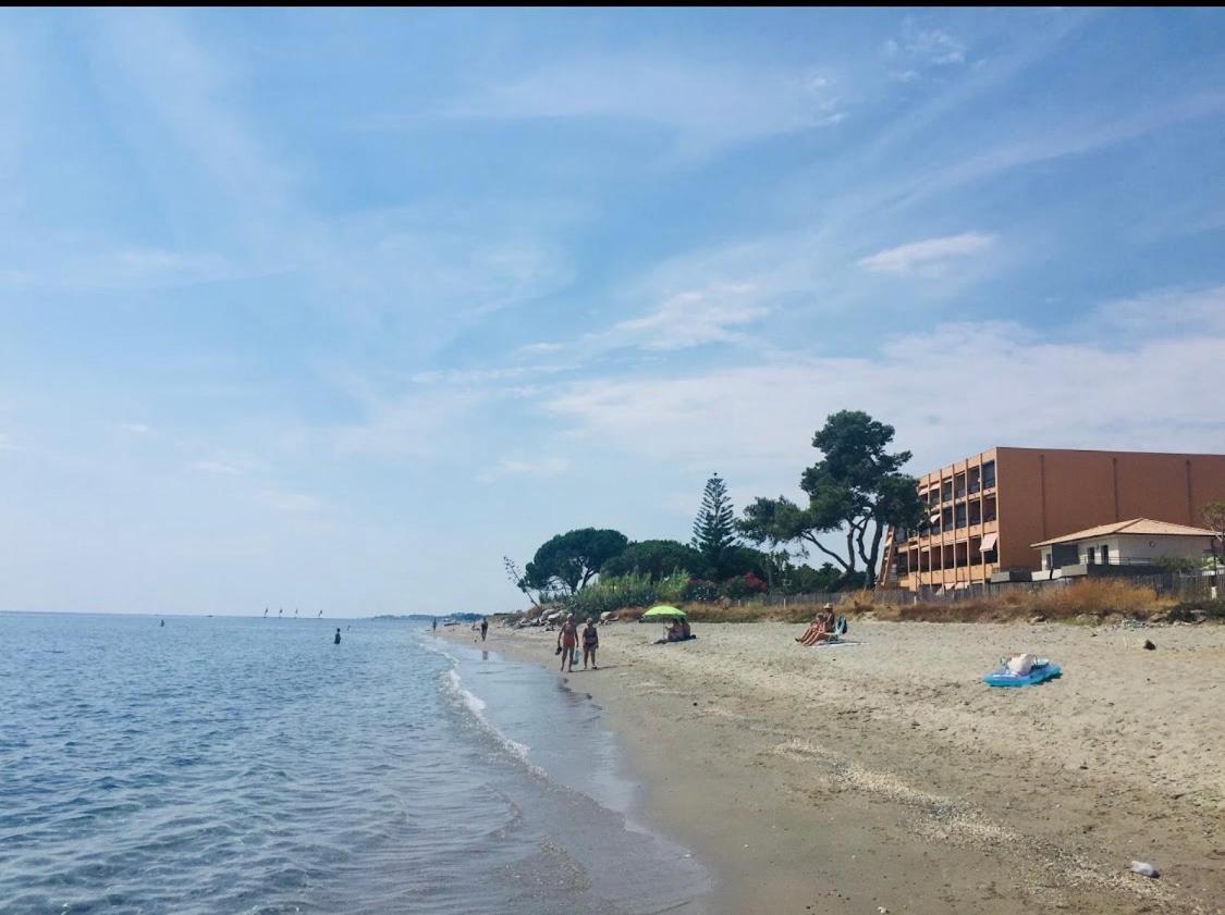 Residence Santa Lucia, Studio Avec Piscine , Vue Mer Et Pied Dans L'Eau , Moriani-Plage Eksteriør bilde